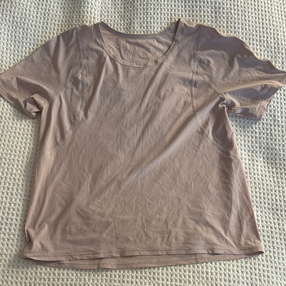 Lululemon Pink Workout Tee